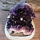 1.37кг. Друза аметиста "Фиолетовый". Минералы. Seven Minerals. Интернет-магазин Ярмарка Мастеров.  Фото №2