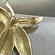 Винтаж: Kramer.  Брошь. Лист. Жемчуг. Броши винтажные. Vintage&style. Ярмарка Мастеров.  Фото №5