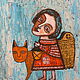 Angel and bobcat. Pictures. Polina Dobrolyubova. Online shopping on My Livemaster.  Фото №2