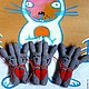 Заказать Пара зайцев. Неразлучники. Подарок влюбленным. текСТИЛЬные штучки. Ярмарка Мастеров. . Подарочные боксы Фото №3