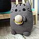 Big Cat Toy Knitted Cat pillow Cat. Stuffed Toys. Вязаные игрушки - Ольга (knitlandiya). Интернет-магазин Ярмарка Мастеров.  Фото №2