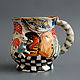 Taza con decoración ' puerta al cuento de hadas.'. Mugs and cups. Mila. Online shopping on My Livemaster.  Фото №2