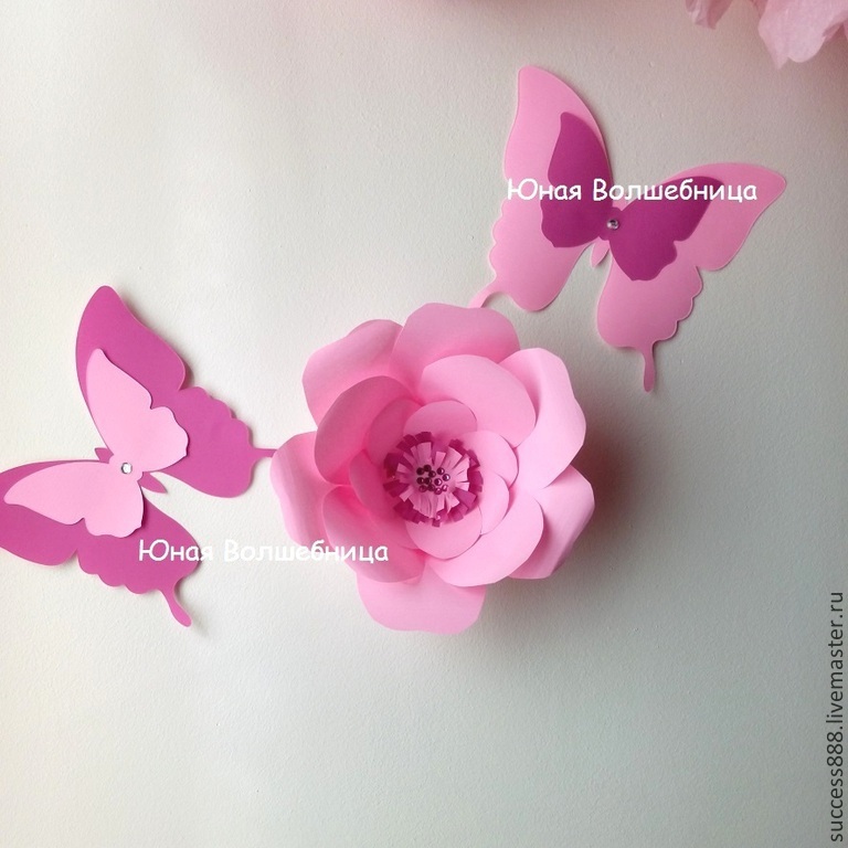 Цветы из бумаги - оригинальные бумажные цветы для декора праздника винтернет-магазине Ярмарка Мастеров по цене 98 ₽ – 4COYFRU
