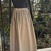 Одежда handmade. Livemaster - original item Skirts: « Checkered skirt