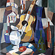 Still Life with a Guitar
the artwork by Tatyana Petrovskaya