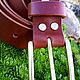 Ремень из натуральной кожи ручной работы. Ремни. Westernbear
Крутые штуки из кожи.
Изделия из кожи ручной работы.. Ярмарка Мастеров.  Фото №5