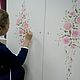 Роспись предметов интерьера и текстиля. Столы. Студия рукоделия Людмилы Королевой. Интернет-магазин Ярмарка Мастеров.  Фото №2