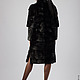 Mink coat Mystery in a Transverse Layout. Fur Coats. Muar Furs. My Livemaster. Фото №5