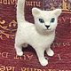 Кошечка Муся, Войлочная игрушка, Евпатория,  Фото №1