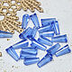 Beads 12/6 mm Blue glass 1 piece, Beads1, Solikamsk,  Фото №1