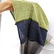 Вязаный снуд, Серо-сине-зеленый. Снуды. ramremik-knitting-cashmere. Интернет-магазин Ярмарка Мастеров.  Фото №2