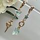 Асимметричные серьги с ракушкой. Серьги классические. Elena Moonlight Jewelry. Ярмарка Мастеров.  Фото №5