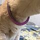 Order Collars,Cat collar,Dog collar. Kairos. Livemaster. . Dog - Collars Фото №3