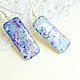 Серьги. Весенние сны. Серьги классические. Studio Shabby авторские украшения. Интернет-магазин Ярмарка Мастеров.  Фото №2