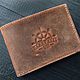 Men's wallet made of genuine leather Minimal, Wallets, Yaroslavl,  Фото №1