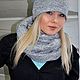Set soft knit with Angora. Headwear Sets. Olga Lado. Online shopping on My Livemaster.  Фото №2