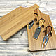 Cutting board for cheese with knives. Utensils. Dmitriy Zhuravlev. Online shopping on My Livemaster.  Фото №2