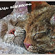 Картина маслом Коты и Кошки Нежность. Картины. Марина Зайдулина (mazayart). Ярмарка Мастеров.  Фото №5