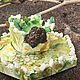 Магический подсвечник с метеоритом и морскими стеклышками, Подсвечники, Москва,  Фото №1