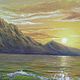 Картина море, морской пейзаж, холст, масло, 60х90 см. Парус надежды. Картины. 'Живая палитра' Ольги Тикуновой. Ярмарка Мастеров.  Фото №4