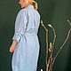 Заказать Льняное платье-рубашка. Simply Wear by Di (Prokhorova Diana). Ярмарка Мастеров. . Платья Фото №3