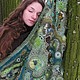 Shawl crochet 'Mysterious forest '. fishnet friform, Shawls, Moscow,  Фото №1