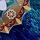 Картина Мандала Наполнение жизненной энергией 40х40, холст. Мандала. OmMandalaOm. Интернет-магазин Ярмарка Мастеров.  Фото №2