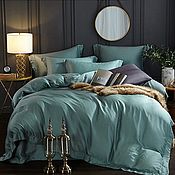 Для дома и интерьера handmade. Livemaster - original item Bed linen LUX satin. Handmade.