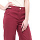 Classic straight pants made of 100% linen, Pants, Tomsk,  Фото №1