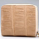Кошелек из натуральной кожи крокодила IMA0093L4G. Кошельки. CrocShop товары из экзотической кожи. Интернет-магазин Ярмарка Мастеров.  Фото №2