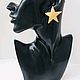 Винтаж: Винтажные клипсы "Stars". Серьги винтажные. Antikva72. Ярмарка Мастеров.  Фото №4