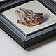 Картина в раме Пирожное. Картины. Наталья Григорьева. Акварель Пастель. Ярмарка Мастеров.  Фото №5