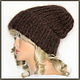 ШапкА "А-ля Такори" мини (черная с золотым отворотом). Шапки. Ирина(shvilinka.knit). Ярмарка Мастеров.  Фото №8