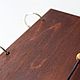 Блокноты из дерева А5 и А4 цветные на резинке. Блокноты. EVAG выжигание и живопись по дереву. Ярмарка Мастеров.  Фото №6