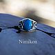 Ring with turquoise and triquetrum. Ring. Nomikon - Oleg Sobolev. My Livemaster. Фото №5