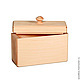 20713S Box for spices pot with handle 20 7 13 cm. Blanks for decoupage and painting. мастерская деревянных изделий ЛАДЬЯ (prowoodbox) (woodbox). Online shopping on My Livemaster.  Фото №2