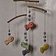 wood-and-thread crib mobile, Stuffed Toys, Moscow,  Фото №1