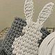 Корзина из трикотажной пряжи. Хранение вещей. 4етыре крючка 4 crochets. Интернет-магазин Ярмарка Мастеров.  Фото №2