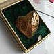 Винтаж:  брошь -подвеска Сердце Yves Saint Laurent. Броши винтажные. Love story vintage, Елена. Интернет-магазин Ярмарка Мастеров.  Фото №2