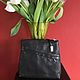 Vintage leather handbag Italy, Vintage bags, Arnhem,  Фото №1