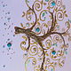 Panel: 3D ' tree of HAPPINESS'. Panels. vlastelin-kolets (vlastelin-kolets). Ярмарка Мастеров.  Фото №6