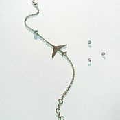 Серьги скульптурные "Спираль" из серебра 925 пробы, серебряные серьги