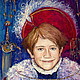 Картина маслом, портрет мальчик "Молодой король", Картины, Астрахань,  Фото №1
