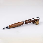 Канцелярские товары handmade. Livemaster - original item Kanzler Polysander Wooden Ballpoint Pen. Handmade.