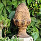 Artichoke figurines large and small rusty antique style. Figurines. Decor concrete Azov Garden. Online shopping on My Livemaster.  Фото №2