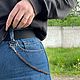 Подвес/ keychain/wallet chain/страховочный шнур. Портупеи. Paraper. Интернет-магазин Ярмарка Мастеров.  Фото №2