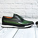 Men's sneakers made of genuine leather, handmade!. Sneakers. SHOES&BAGS. My Livemaster. Фото №6