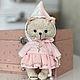 Заказать Кот тедди, кот ручной работы, коллекционный кот. MyTeddyStore. Ярмарка Мастеров. . Тедди Зверята Фото №3