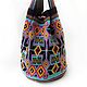 Заказать Сумка N32 Сумка по мотивам колумбийской сумки Mochila (Мочила). Высокинская Наталья. Ярмарка Мастеров. . Сумка-мешок Фото №3