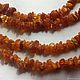 50cm amber Beads of raw natural amber cognac color. Beads2. BalticAmberJewelryRu Tatyana. Online shopping on My Livemaster.  Фото №2